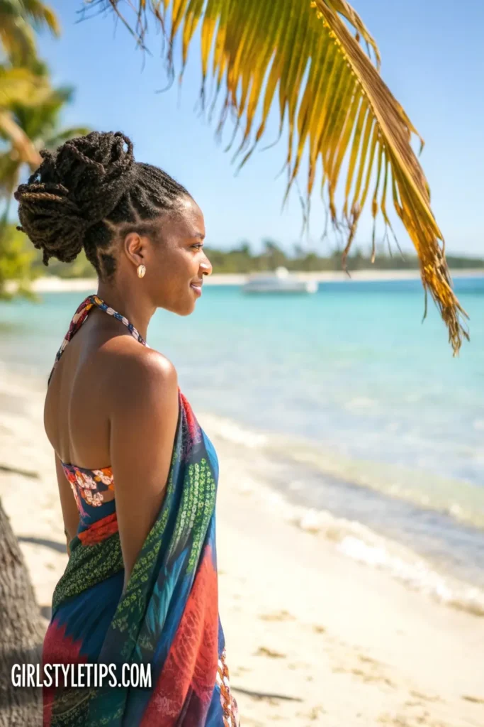 Island Twist Crochet Hair for Summer Holidays