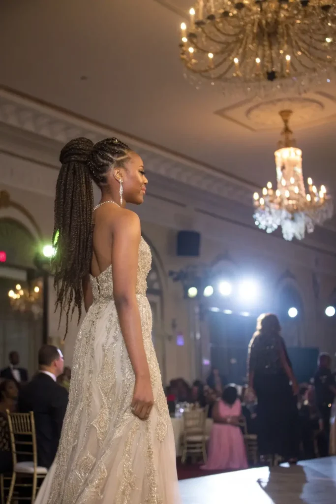 Senegalese Twist Crochet Hair for Formal Events