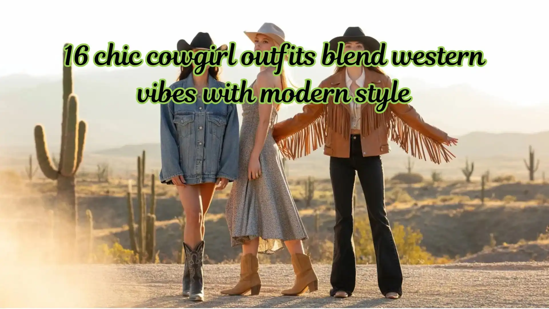 16 chic cowgirl outfits