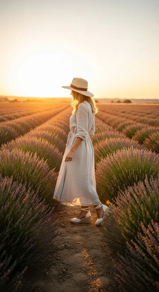 Espadrille wedges old money