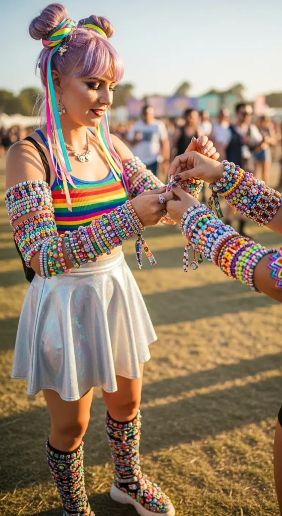 Kandi rave outfit