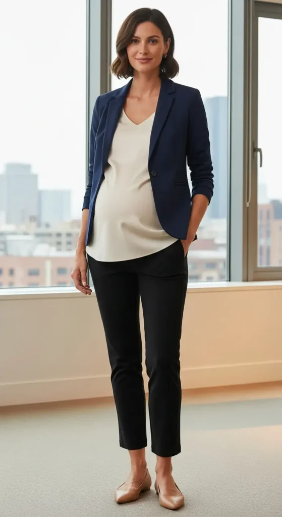 Maternity work clothes