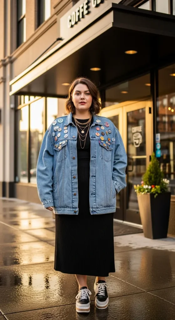 Streetwear outfits curvy women