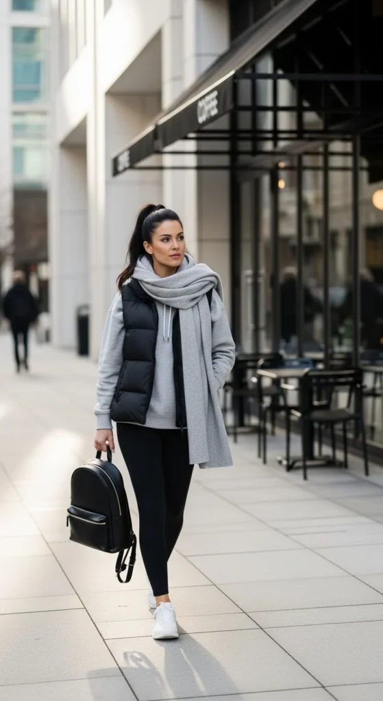 Winter outfit inspiration athleisure