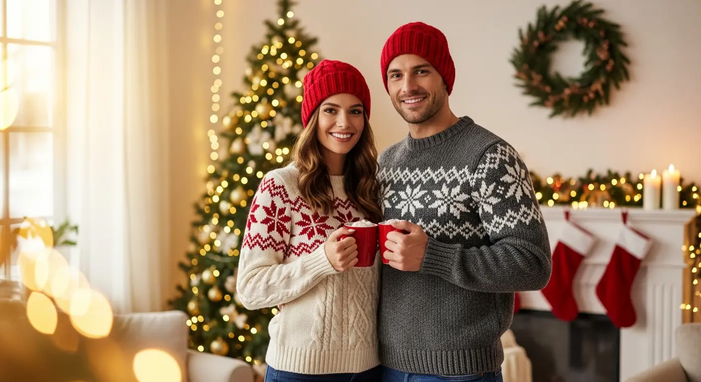 couple christmas outfits