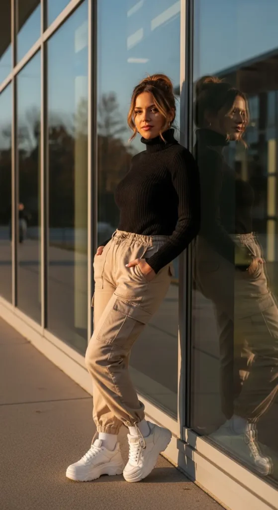 Cargo pants school outfit