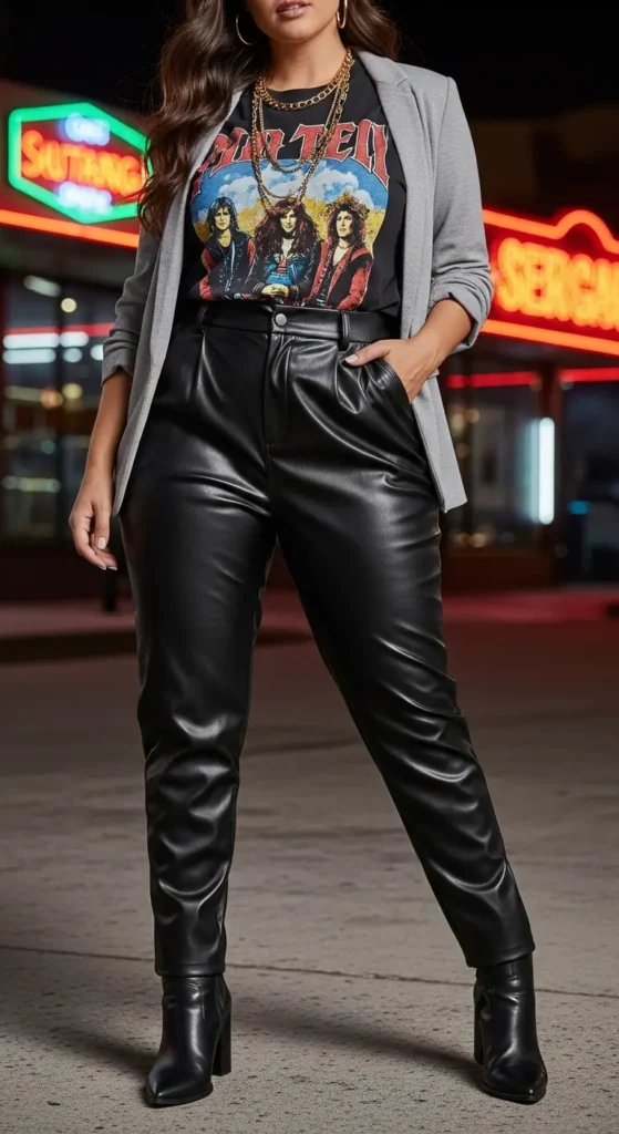 Graphic tee midsize style