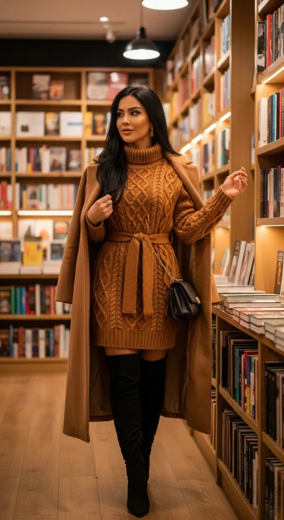 Knit sweater outfit ideas