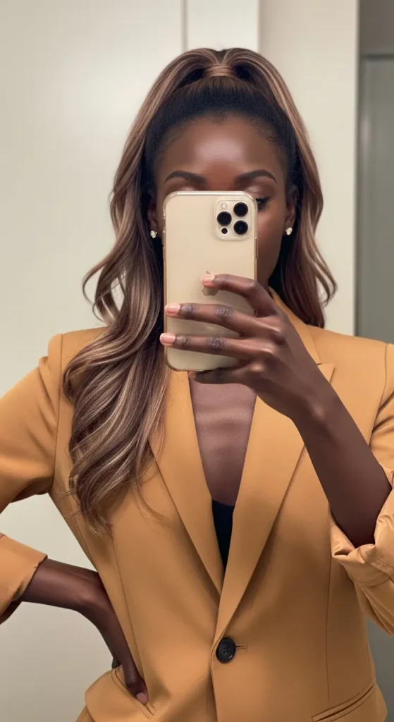 Mocha brown balayage ideas