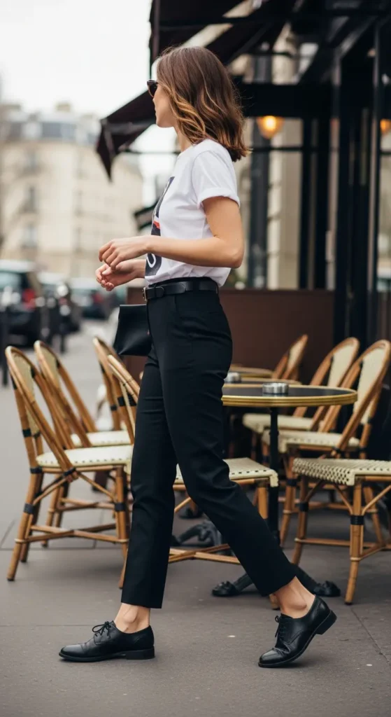 Timeless oxford shoe style