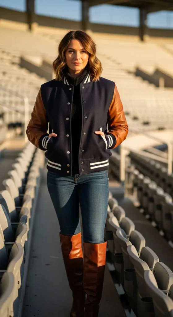 Varsity winter gameday look