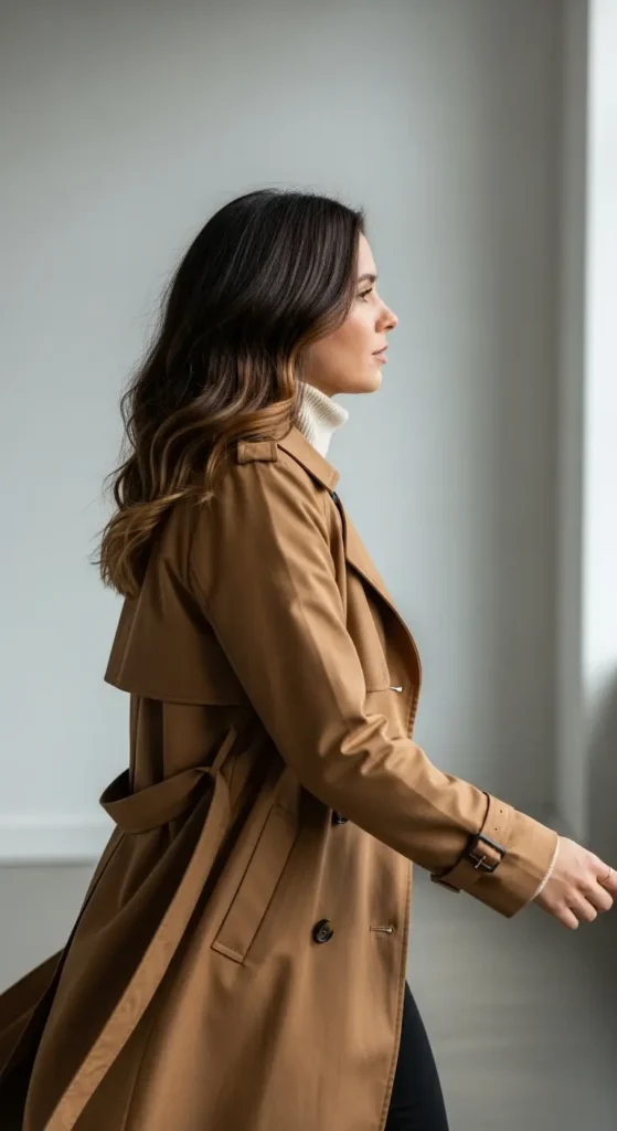 Winter balayage mushroom brown