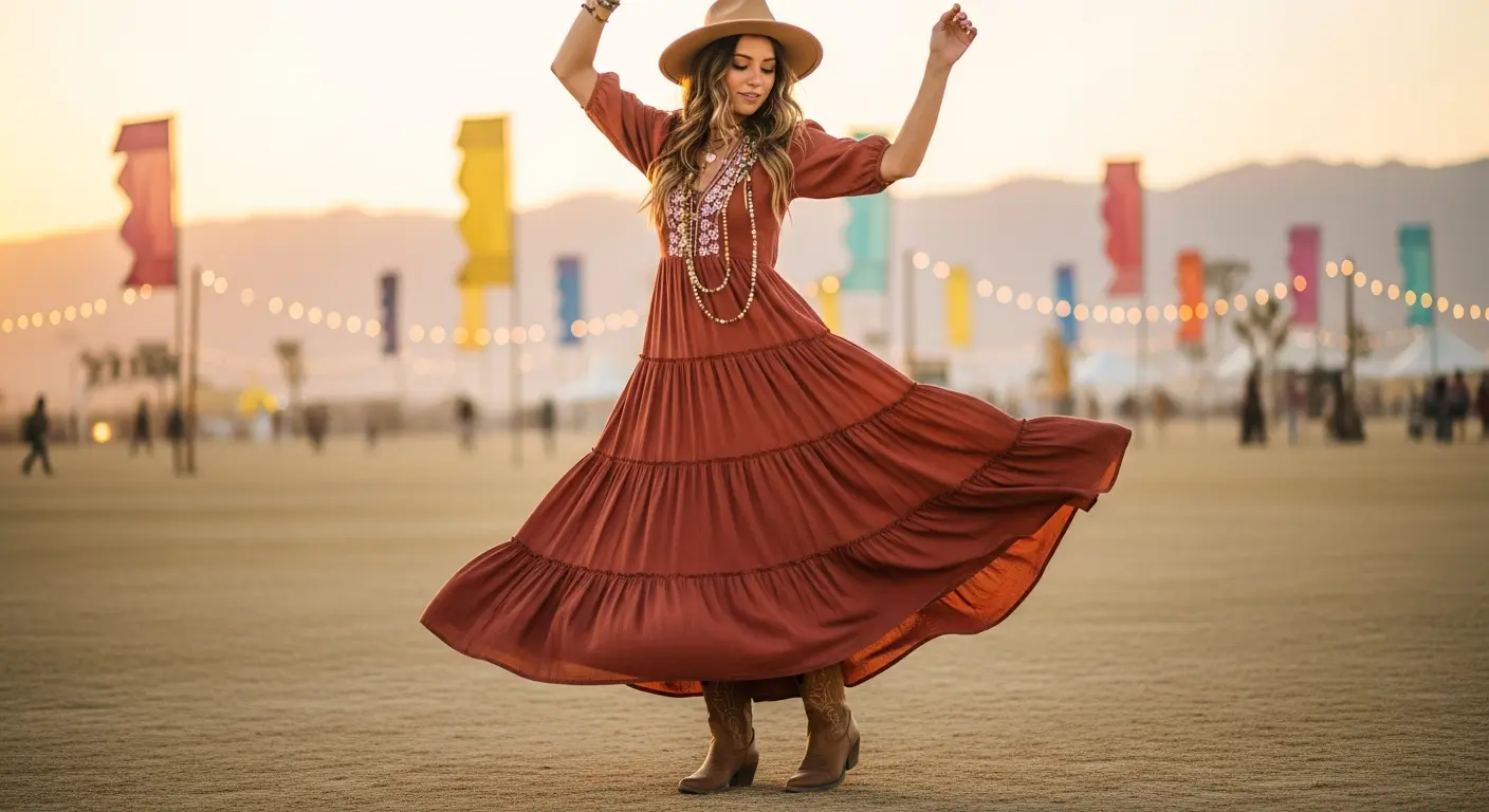 boho chic festival looks