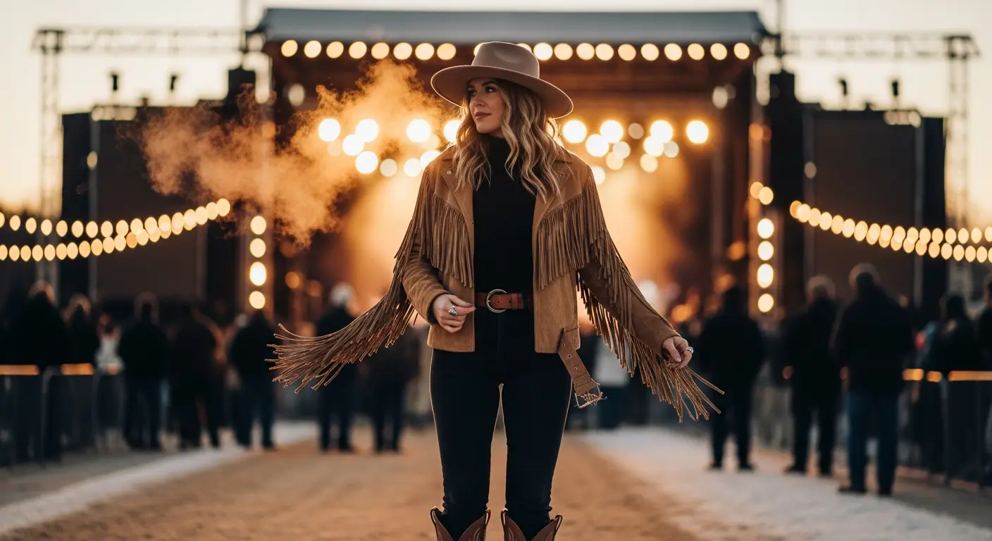 country concert winter outfits