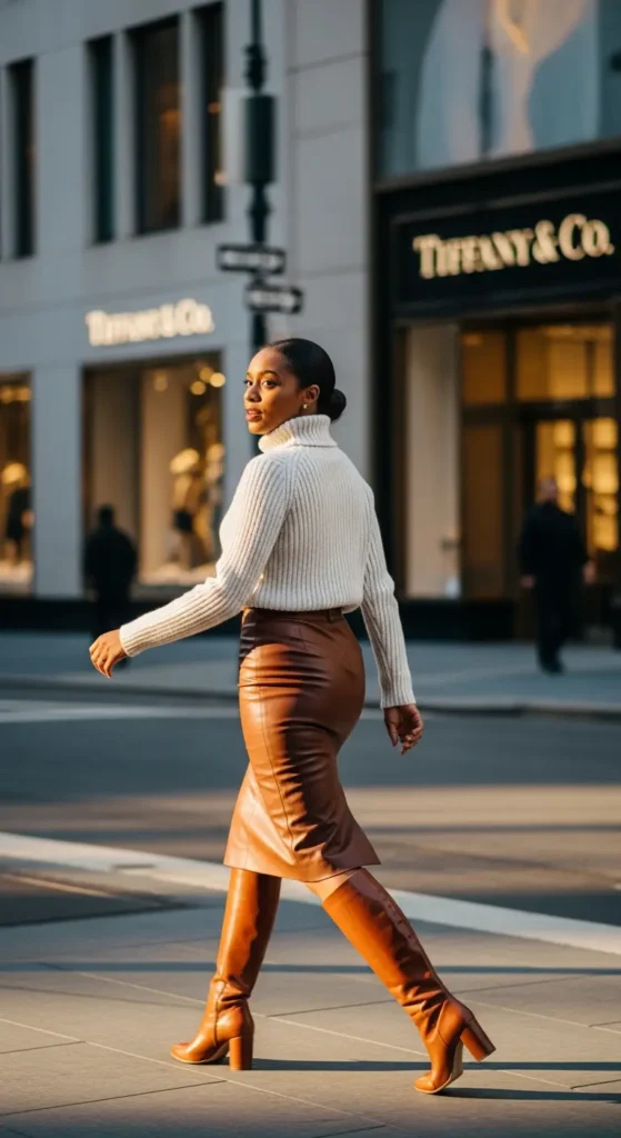 Classic blazer outfits Black women