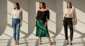 Lace Tops and Outfits