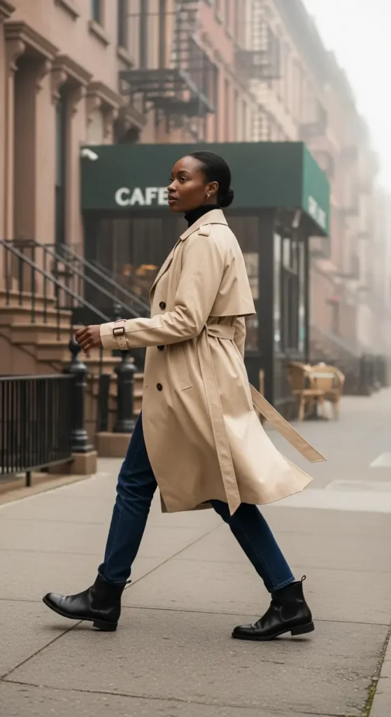 Quiet luxury outfits Black women