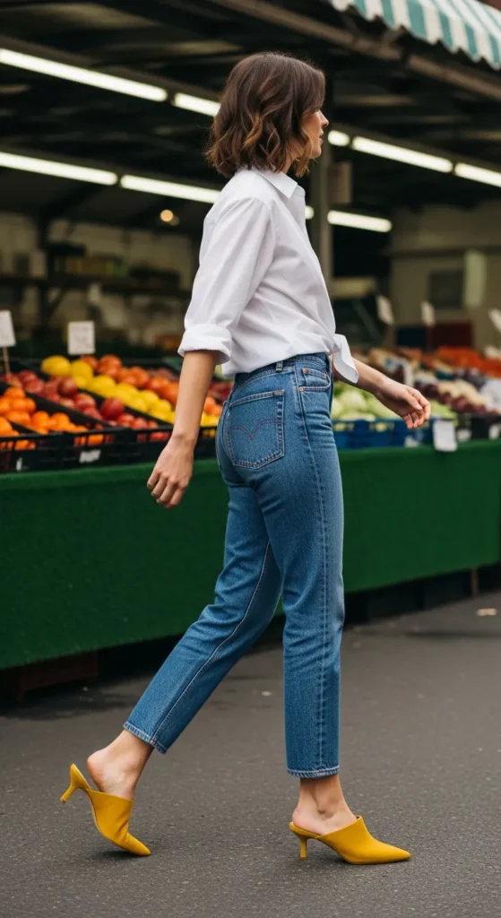 retro fashion footwear women