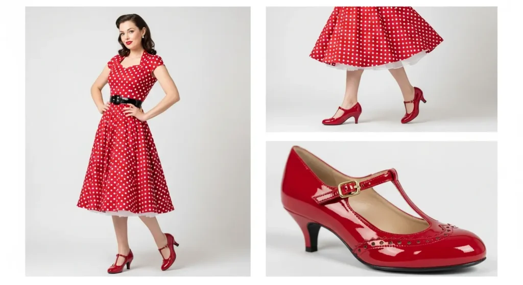 retro style women's shoes