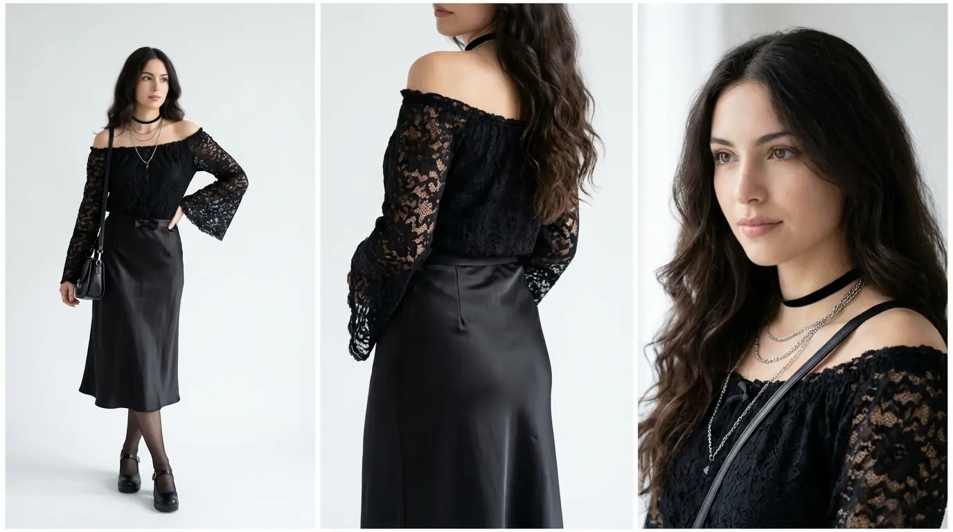 Dark coquette outfits