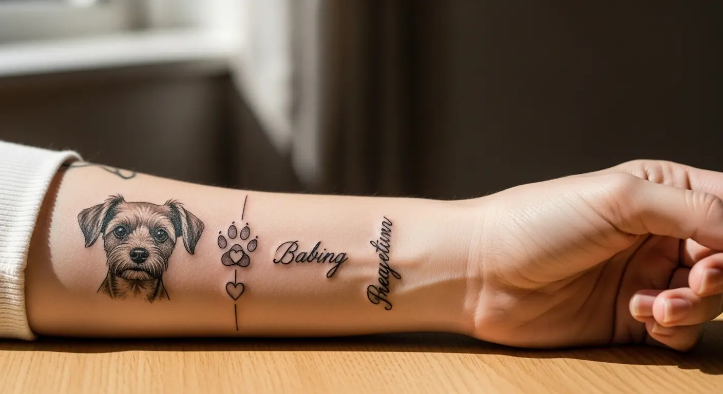 Pet tattoo ideas for women