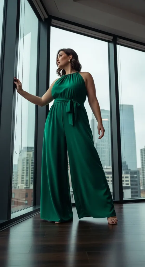 Plus size birthday jumpsuit