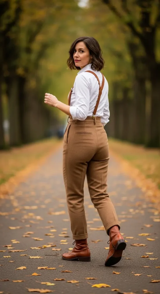 Victorian oxford boots leather