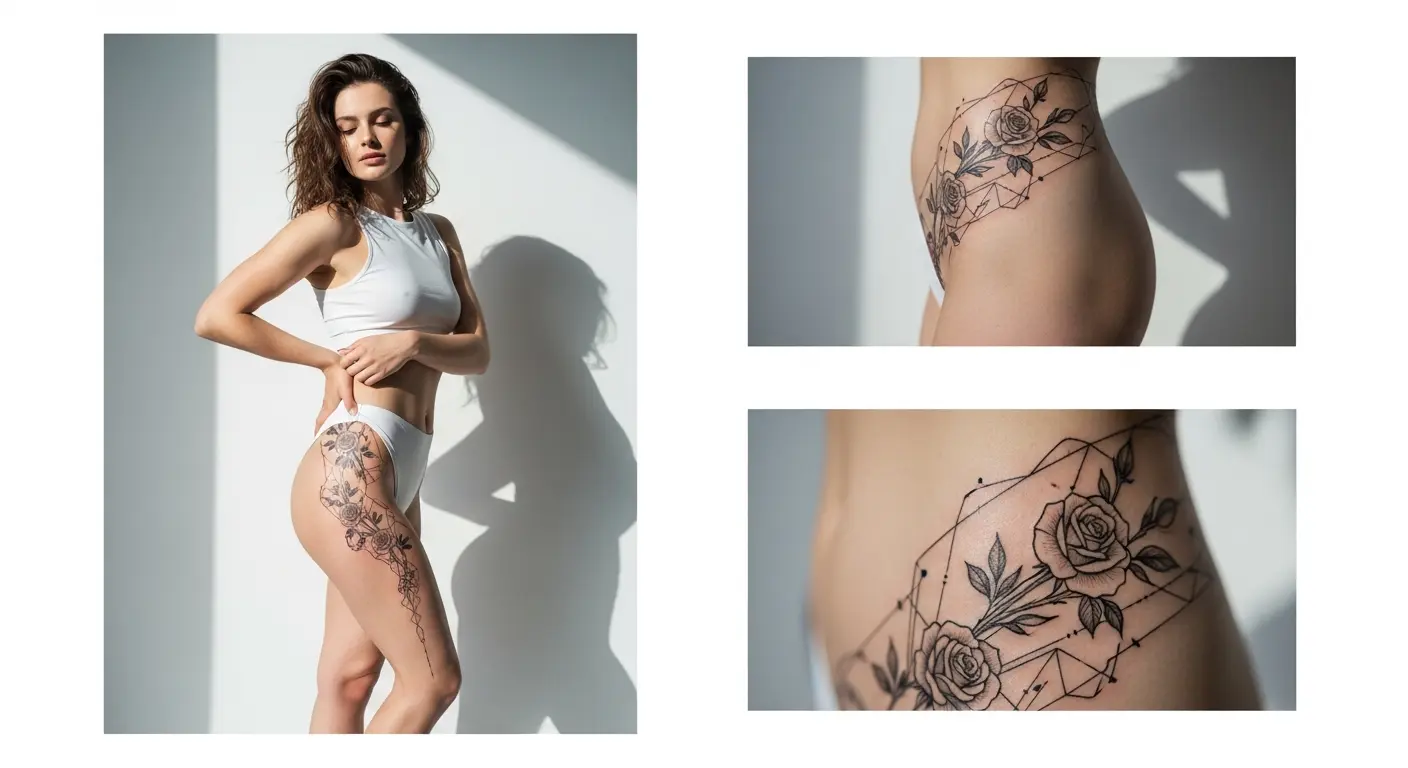 lower hip tattoo ideas