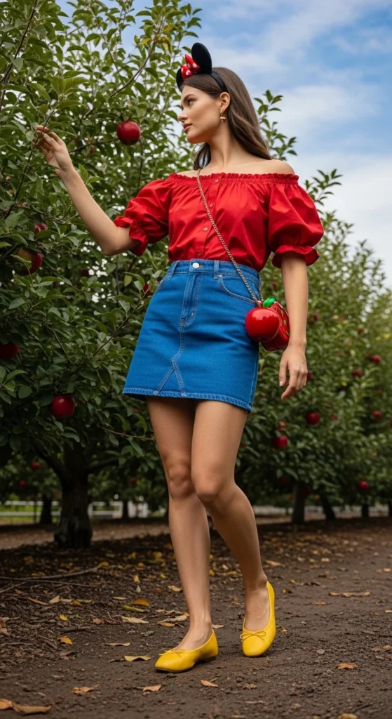 Snow White Disneybound summer outfit