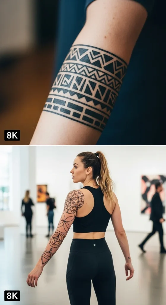 sacred geometry cover up tattoo