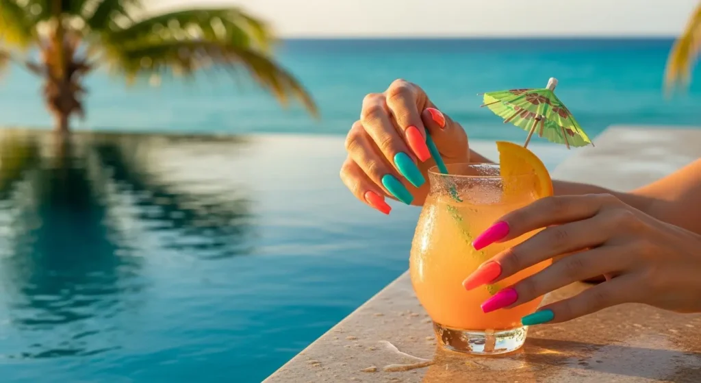 spring break nail ideas